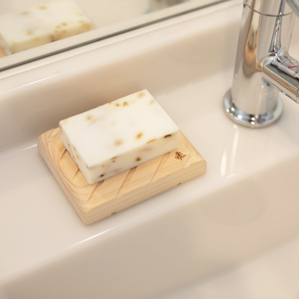 Hinoki Soap Holder - ヒノキソープホルダー