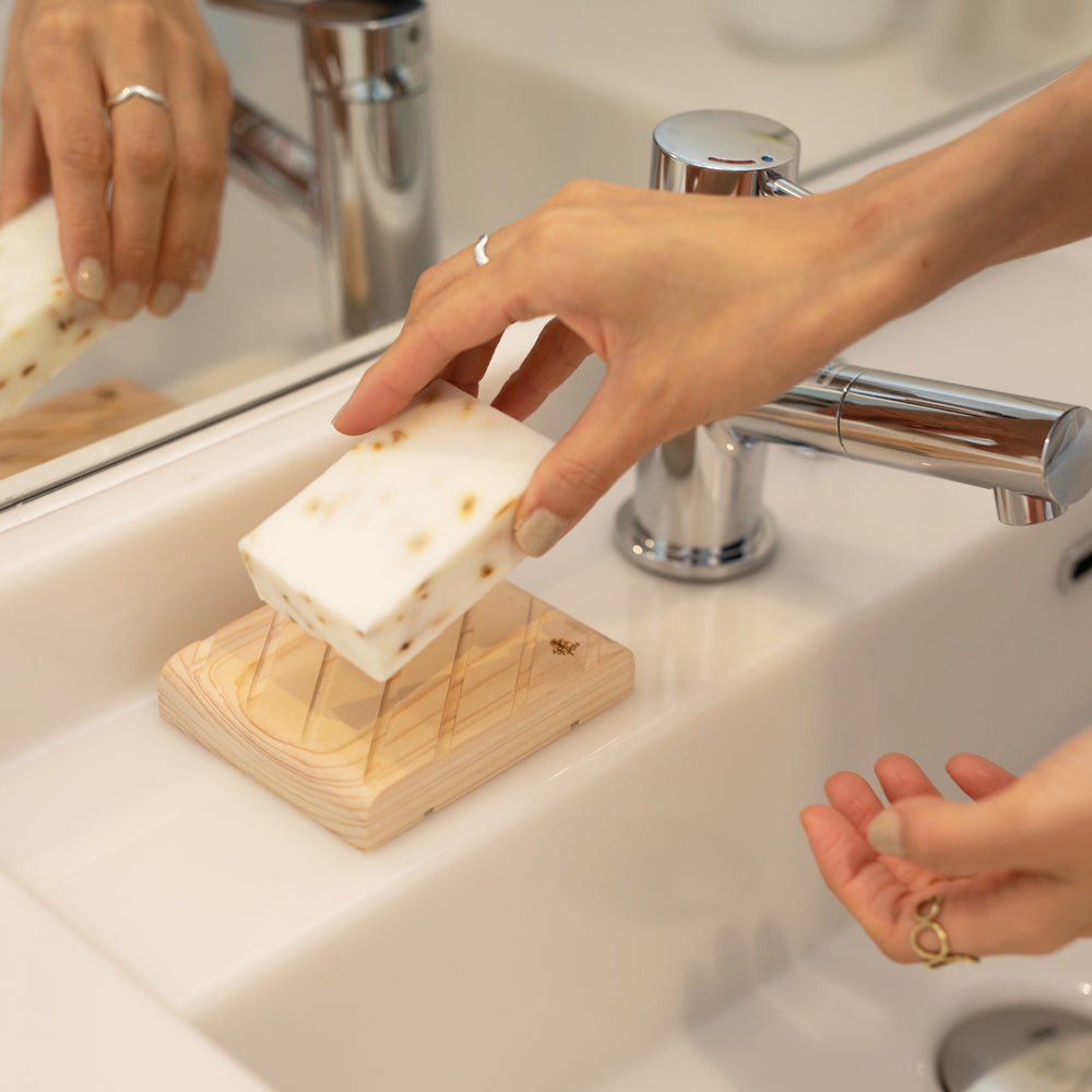Hinoki Soap Holder - ヒノキソープホルダー